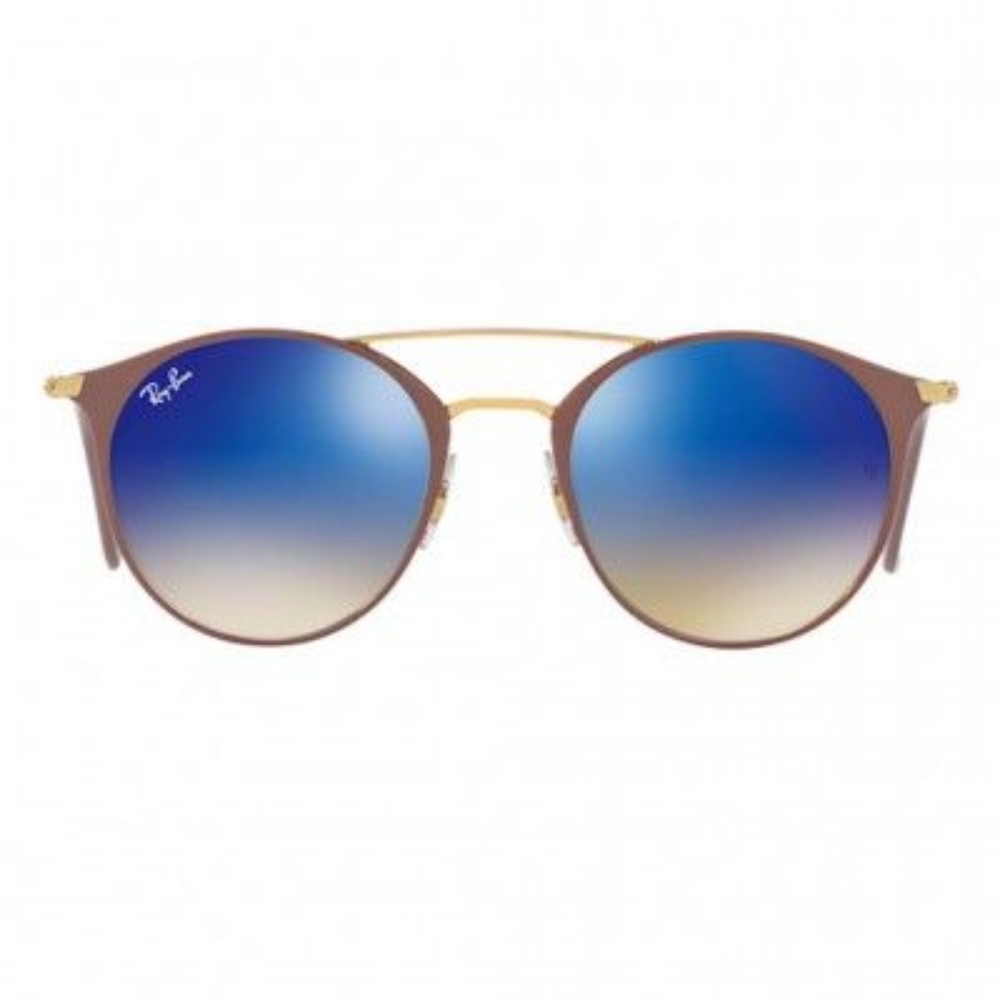 Ray Ban Double Bridge RB3546 9011/8B 52-20 145 3N